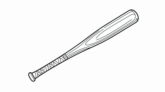 Baseball Bat Illustration