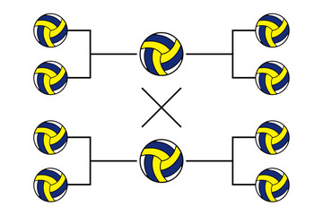 tournament bracket vector design template for design simple sports, esport game, web, standing club.eps, tournament bracket vector design template for design simple sports, esport game, web, standing  © Faridzdesign