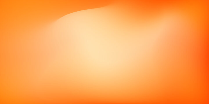 Soft Orange Gradient Abstract Background With Blurred Light Effects
