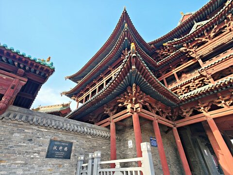 Zoroastrian Temple in Jiexiu, Jinzhong City, Shanxi Province, China