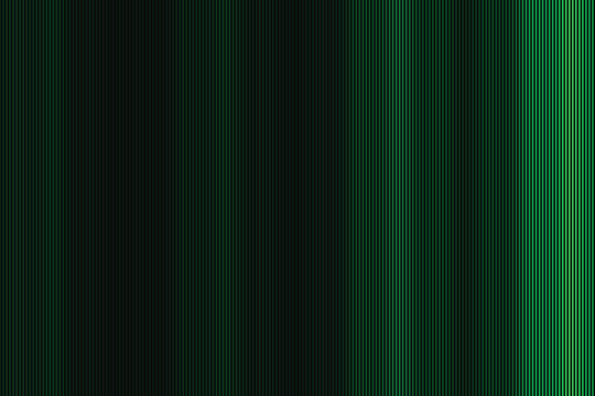 Vertical green neon scanlines gradient background, with dark vignette, effect texture