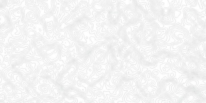 minimal seamless relief space area topography map white background. black spiral line wireframe isoline location diagram world map texture design.