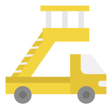 Mobile Stairway Truck for Airplane Passengers