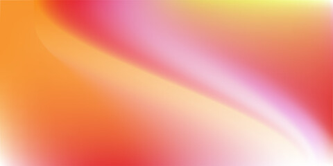 Cheerful and bright gradient background with a blend of orange, yellow, and pink. Ideal for summer or travel themes. © Sofia Rohimah
