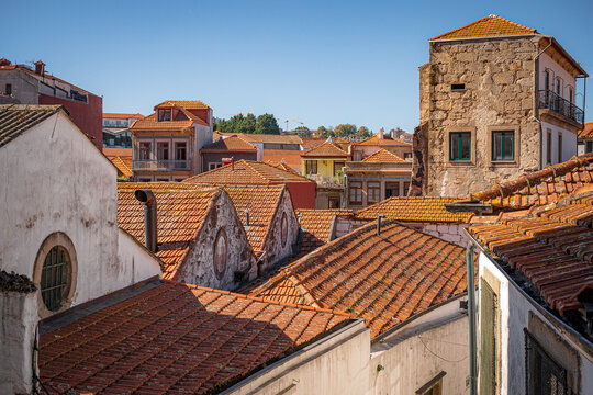 Rooftop views of Vila Nova de Gaia