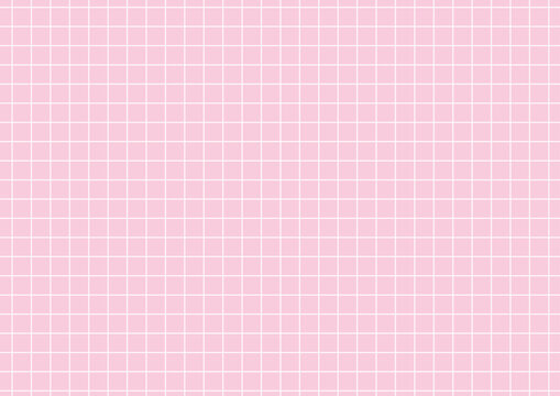 ピンクの方眼紙背景