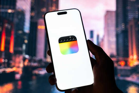 Final Cut Pro Camera logo is displayed on a smartphone screen in Bangalore, India, on May 15, 2026
