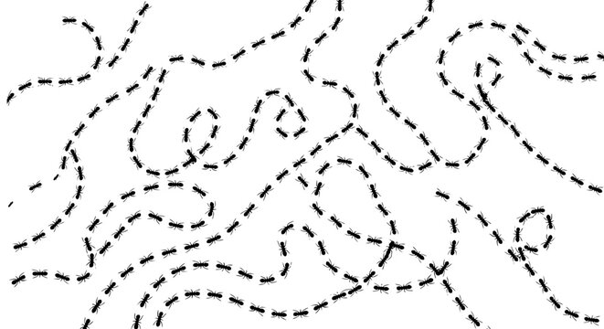 Abstract Dashed Line Pattern Background Vector Design