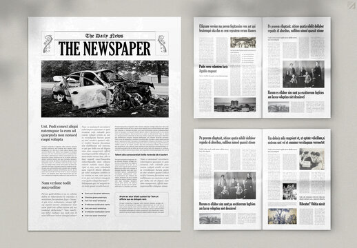Classic Newspaper Template