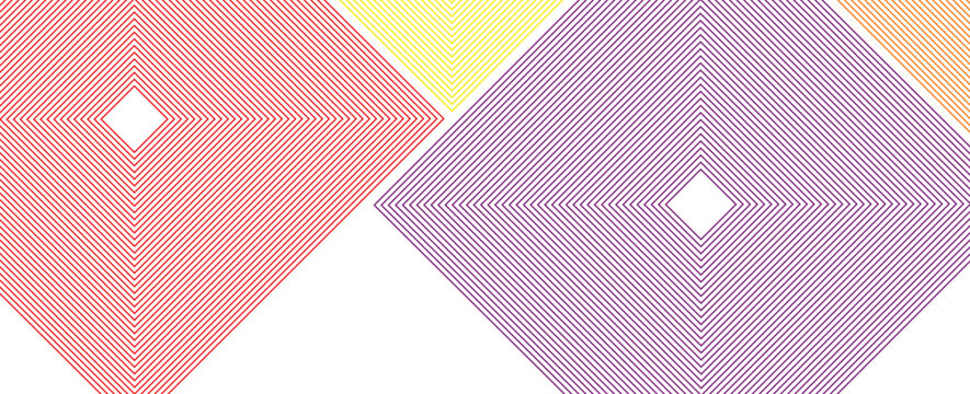 Chevron stripes background square lines zigzag pattern seamless abstract vector design.