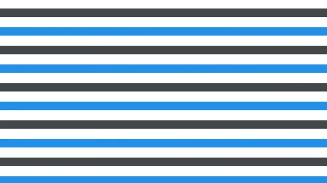 A horizontal bar chart showing alternating grey and blue data value segments