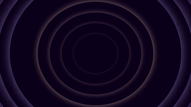 Dark purple circular rings radiating from a deep black central focal point