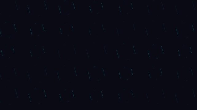 Abstract dark background with scattered faint blue light streaks and dots