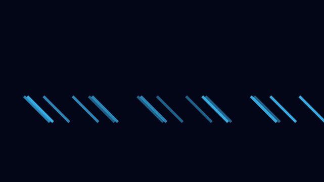 Abstract background featuring vibrant blue diagonal lines on black canvas
