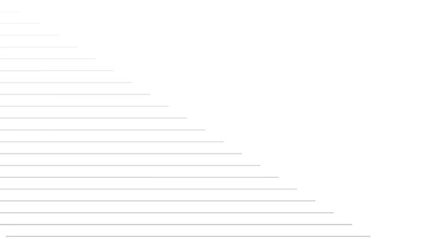 Minimalist composition of thin black horizontal lines against a white surface