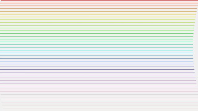 Abstract background featuring a pattern of thin horizontal colorful lines
