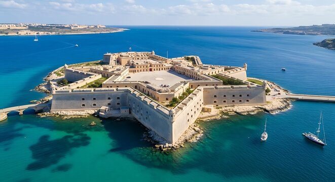 Fort Manoel with Malta. (1)