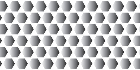 Traditional Brown Hexagon Batik Seamless Pattern © Bairi