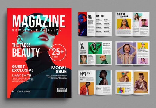 Modern Magazine Layout