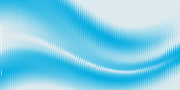 Abstract light blue and white fractal glass background with smooth waves and rippled texture. Perfect for digital art, posters, and creative media. (154 characters)