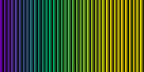 Vertical stripes gradient background purple to yellow © Jhony