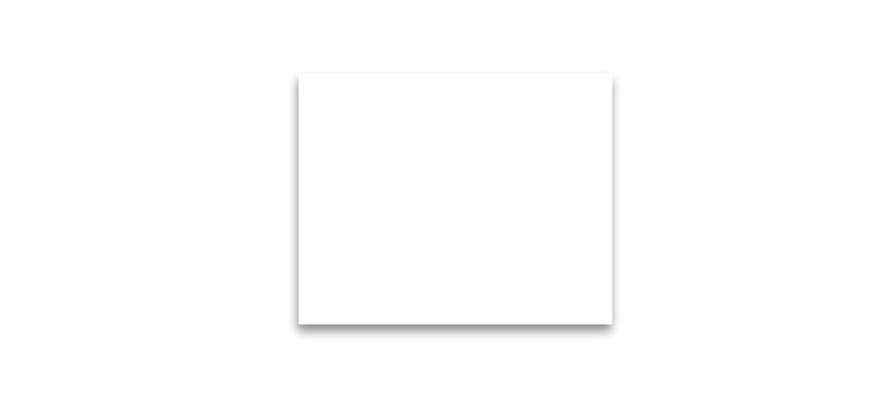 white rectangle with soft drop shadow PNG 