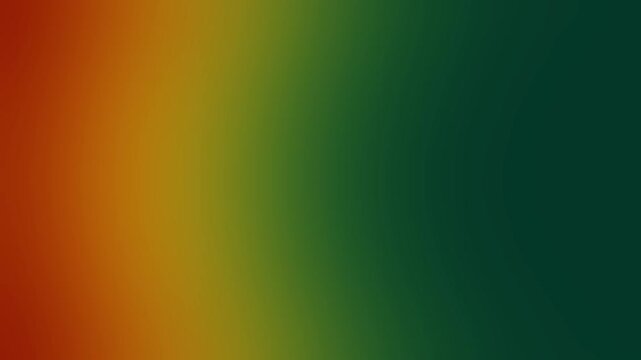 Animated waving red yellow and green gradient background loop inspired by Juneteenth and Black History Month celebrations, symbolizing freedom, heritage, unity, culture, and empowerment.