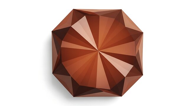 Geometric wooden tray