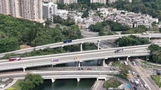 On Ming Street corridor with railway bridges over canal May 12 2026