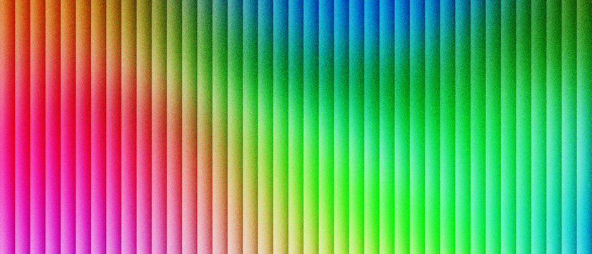 Vibrant rainbow vertical lines background, colorful gradient stripe pattern with soft lighting, abstract multicolored parallel bars texture, bright neon spectrum wallpaper for web design.
