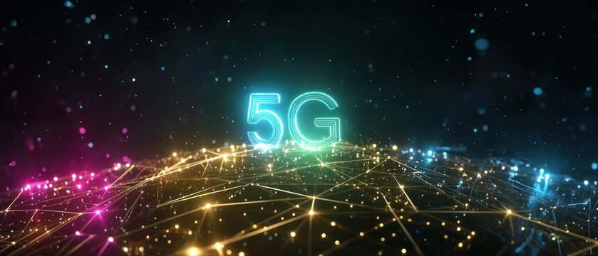 5 g technology concept illustration