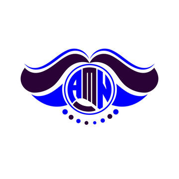 AMN letter logo creative design. AMN unique design