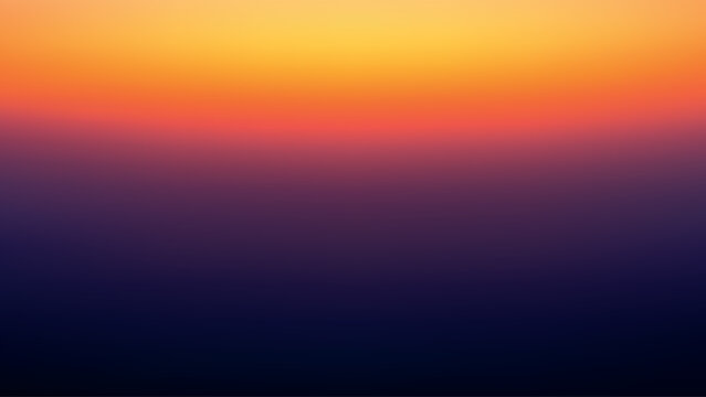 Sunset Gradient Background - Orange and Purple Sky