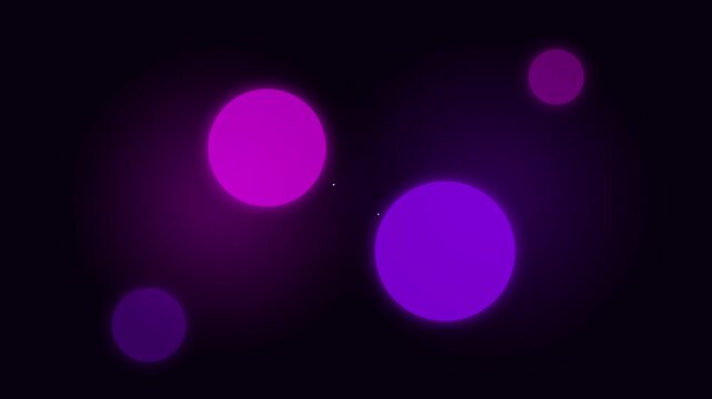 colorful neon bokeh lights for tech startup