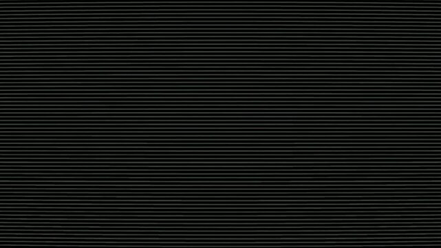 Retro analog television scan lines loop.