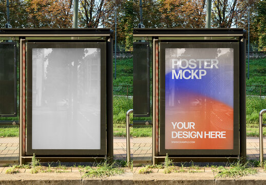 Mockup Of Customizable Poster
