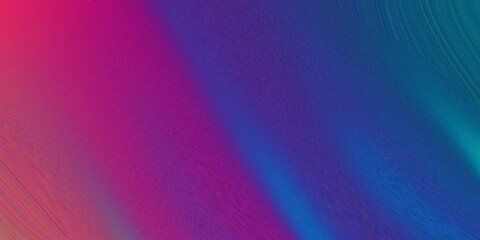 Fototapeta premium Abstract diagonal magenta and blue gradient background with smooth flowing lines and a subtle textured finish.