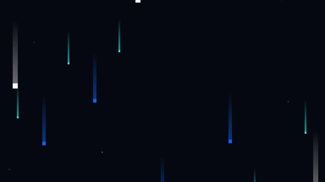 abstract pixel rain falling digital pattern background svg