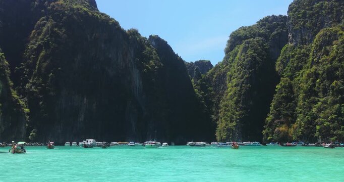 Turquoise Paradise Lagoon Phi Phi Lee Island Thailand Tour