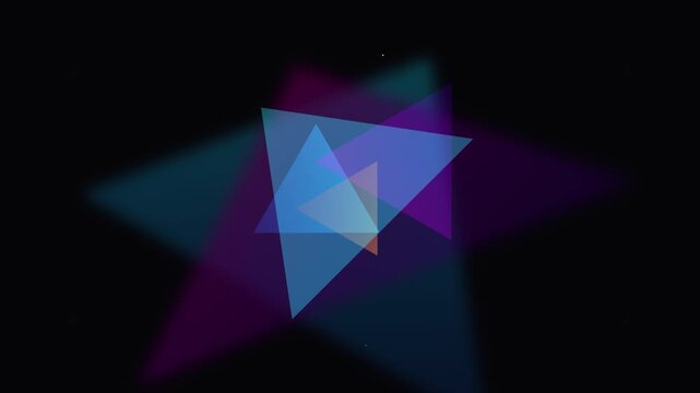 abstract geometric loop modern vector motion background