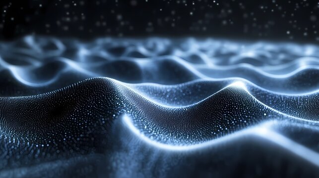 Quantum Foam Microstructure​ poster background