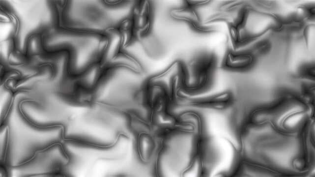 Abstract gray liquid shapes, swirling in an undefined space, perfect for backgrounds, textures, and artistic design projects. Fluid and dynamic.