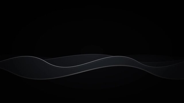 abstract 3d liquid metal waves motion background