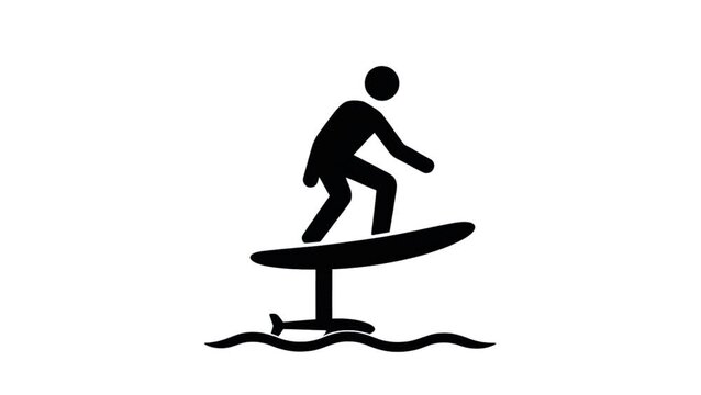Hydrofoil Ocean Freedom Icon