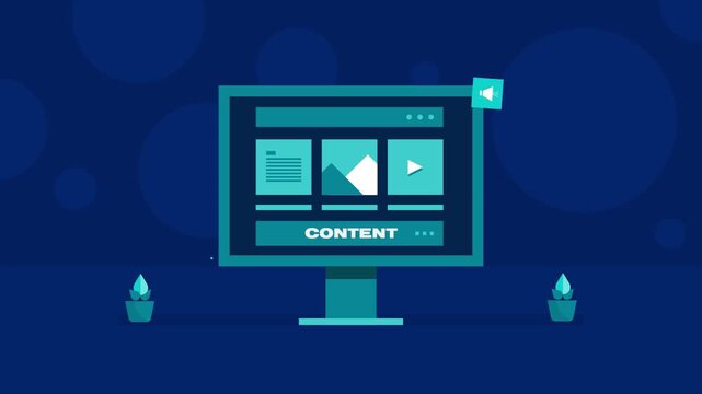 Business uses various content marketing formats including image, text and video contents to promote brand online.
