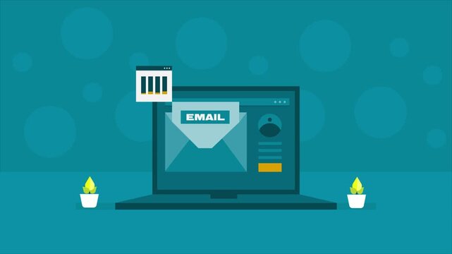 Email marketing software sends reminder emails to targeted customers segments and tracks email open rate, click through rate and conversions.
