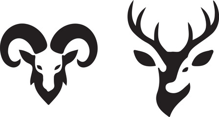 deer head silhouette © tjxvact