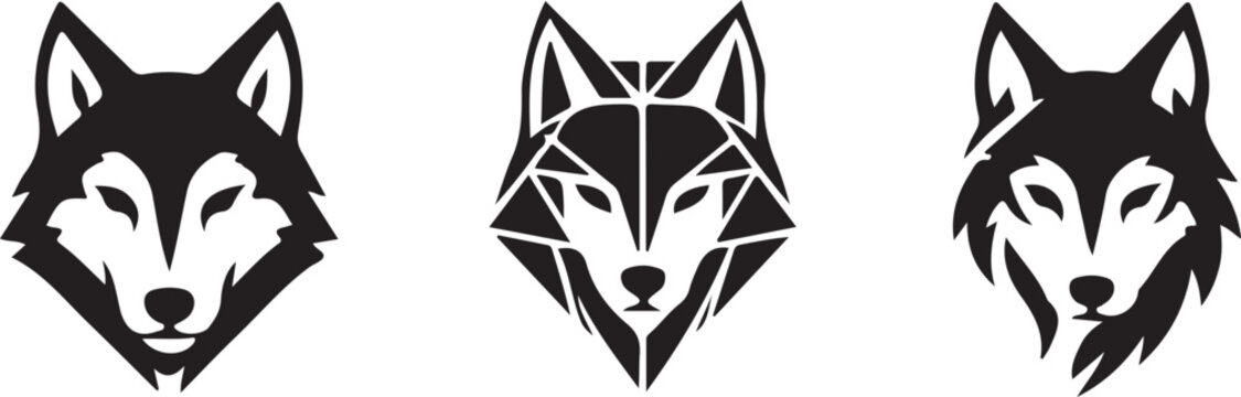 black and white abstract vector