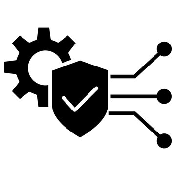 Protection vector icon. Defense Illustration sign.  Security symbol. safety logo.