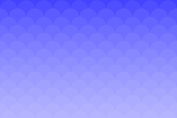 Ocean-Themed Seamless Mermaid Tail Pattern Wallpaper. Abstract Geometric Blue Gradient Scalloped, Fish Scale, Wave Texture Background  © Wulandari